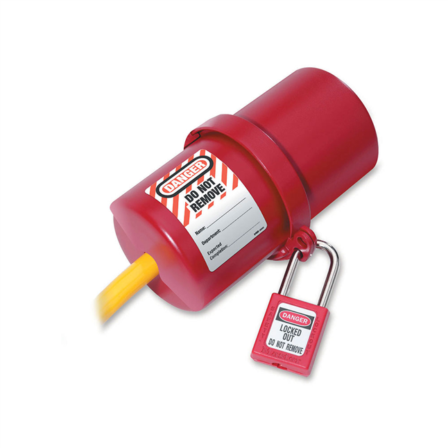 Master Lock® Large Rotating Electrical Plug Lockout