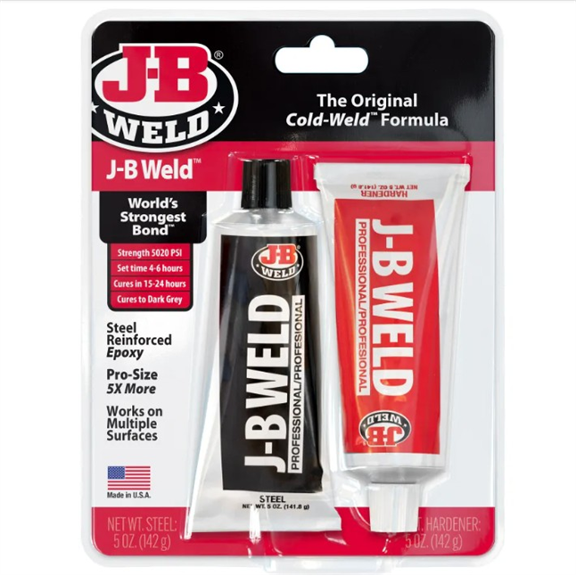 J-B Weld® Original Cold Weld Steel Reinforced Epoxy, 5 oz Twin Tubes