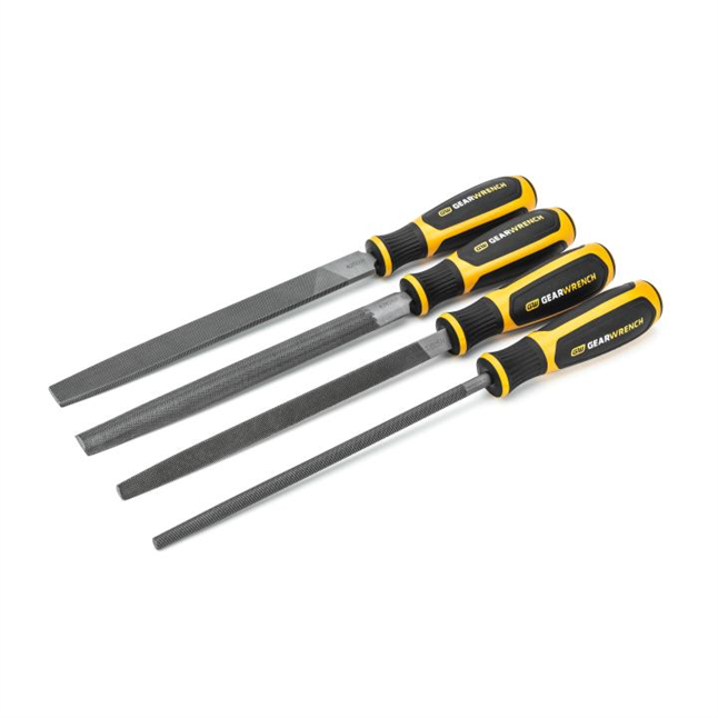 GearWrench 4Pc. Standard Bastard File Set
