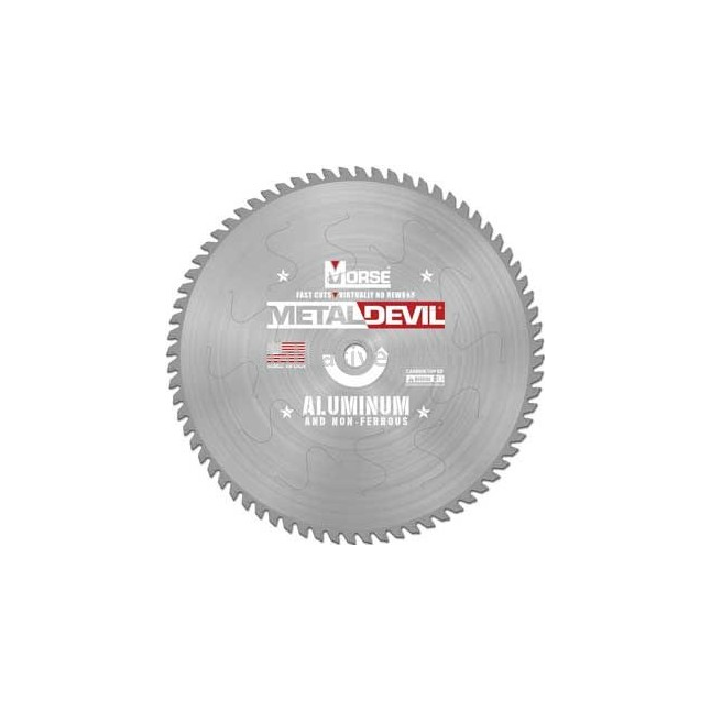 Morse Metal Devil® Aluminum Cutting Circular Saw Blades