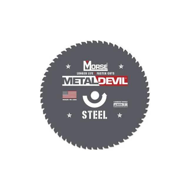 Morse Metal Devil® Steel Cutting Circular Saw Blades