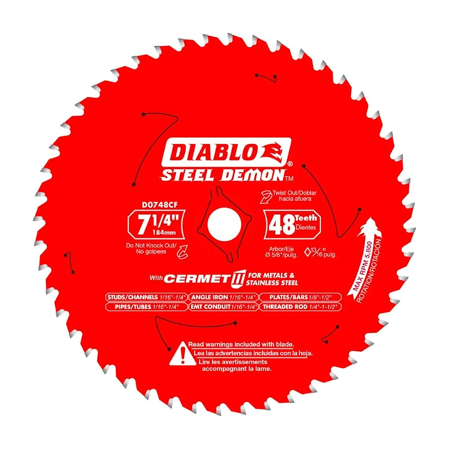 Diablo Steel Demon™ Cermet II Saw Blade