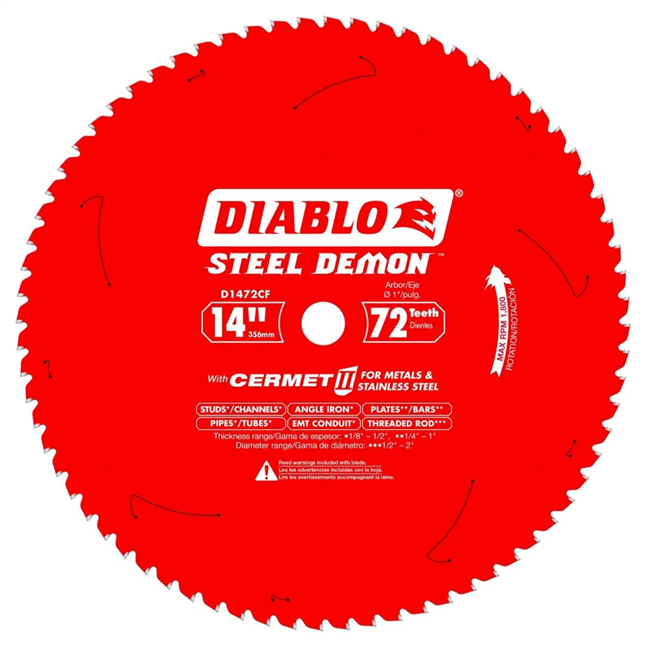 Diablo Steel Demon™ Cermet II Saw Blade