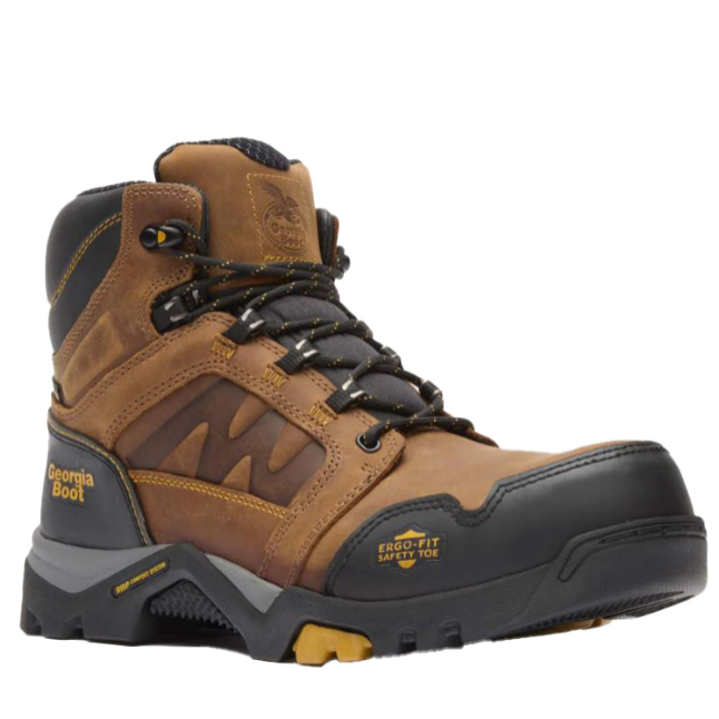 Georgia Men's 6" Amplitude Waterproof Composite Toe Work Boot
