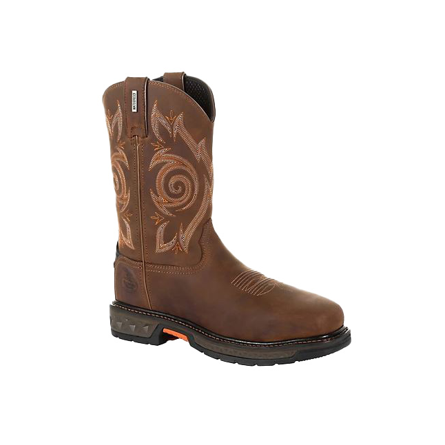 Georgia Men's Carbo-Tec LT Waterproof Steel Toe Pull On Boot