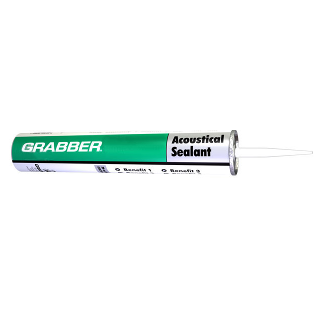 Grabber® Acoustical Sound & Smoke Sealant, 28oz