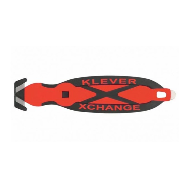 Klever Innovations Box Cutter: Recessed & Hook Blade, 5-3/4" Blade Length