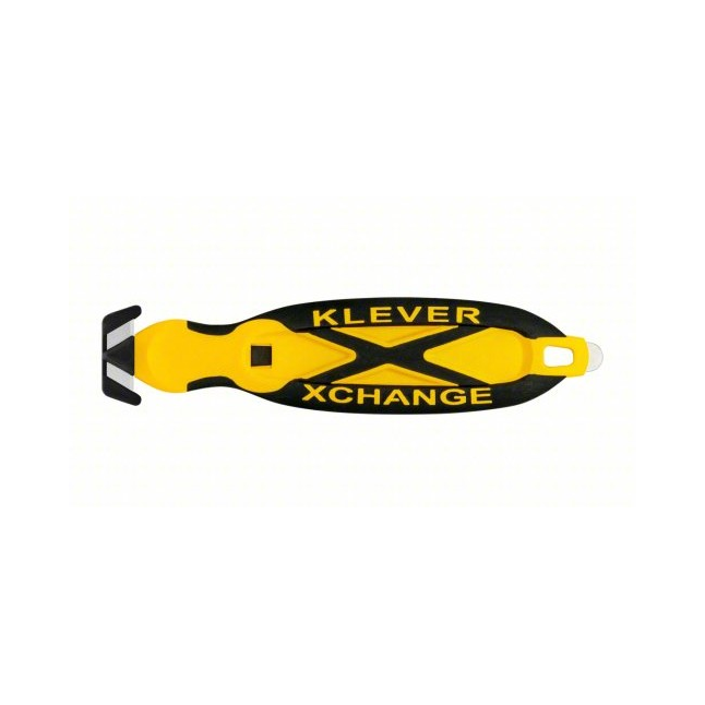 Klever Innovations Box Cutter: Recessed & Hook Blade, 5-3/4" Blade Length