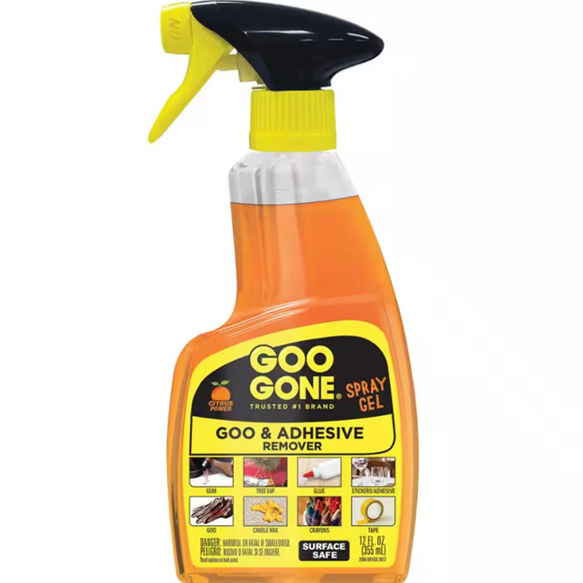 Goo Gone® Goo & Adhesive Remover, Spray Gel