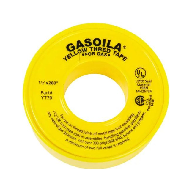 Gasoila Gas Pipe Thread Tape