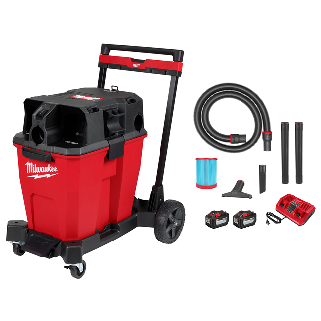 M18 Fuel™ NEXUS™ 12-Gallon Dual Battery Wet/Dry Vacuum Kit