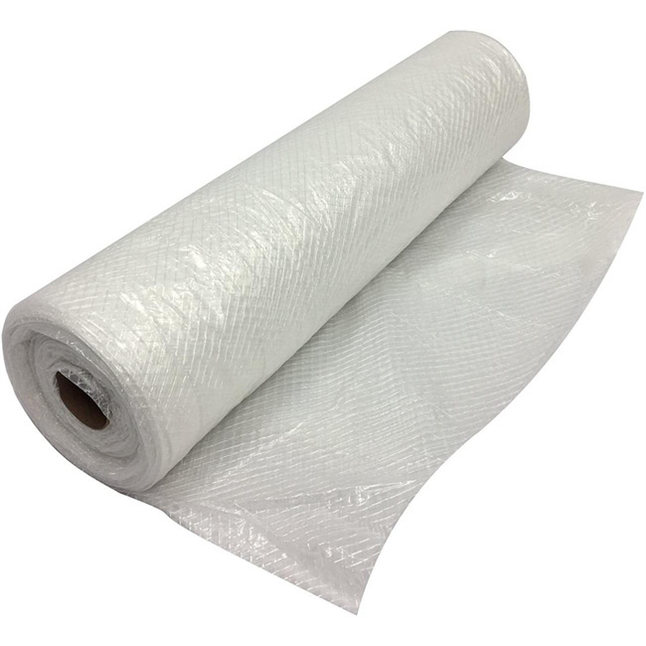 Strong Man Clear Strong Weave 77 Reinforced Poly Sheeting, 100'