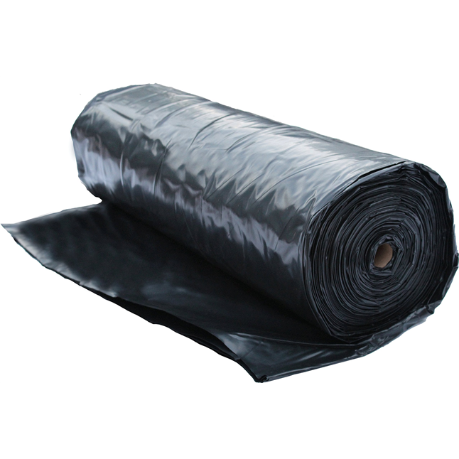 Black 6 mil Poly Sheeting, 100'