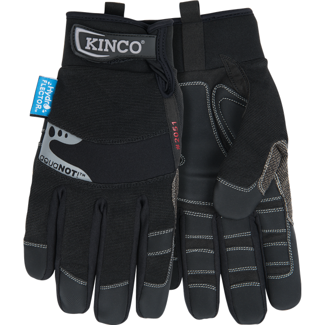 KincoPro™ Hydroflector™ Lined Waterproof Synthetic Glove with Pull-Strap
