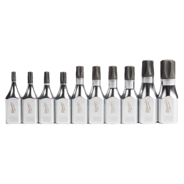 Milwaukee® 3/8" Drive TORX® Bit Socket Set, 10 Pieces