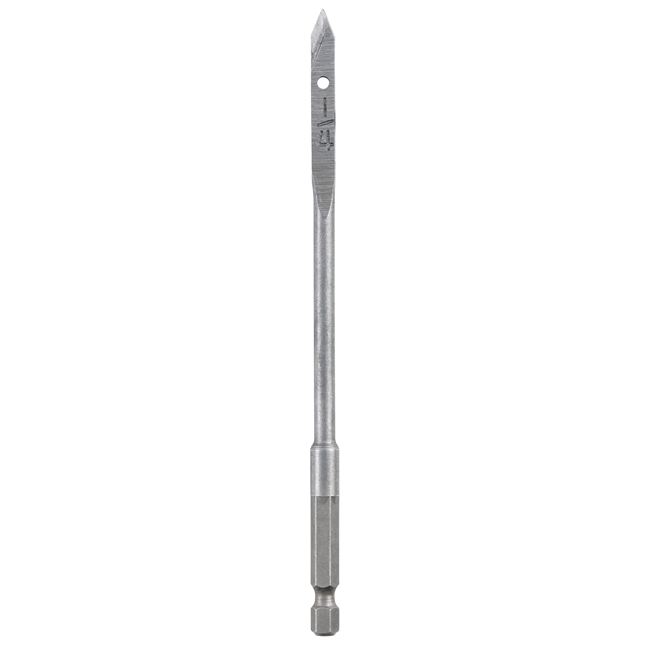 Milwaukee® Flat Wood Boring Bit, 6" Length