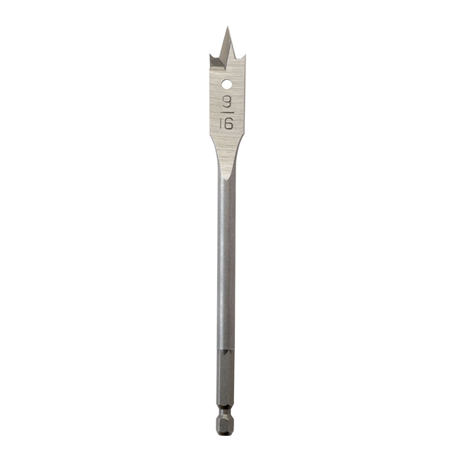 Milwaukee® Flat Wood Boring Bit, 6" Length