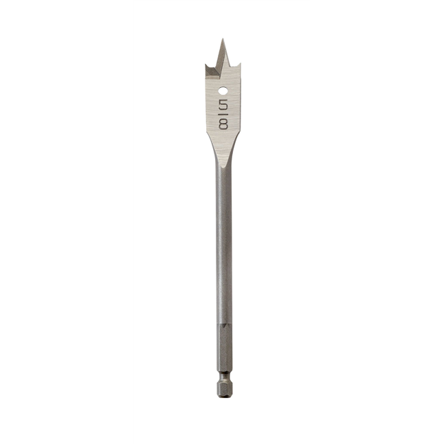 Milwaukee® Flat Wood Boring Bit, 6" Length