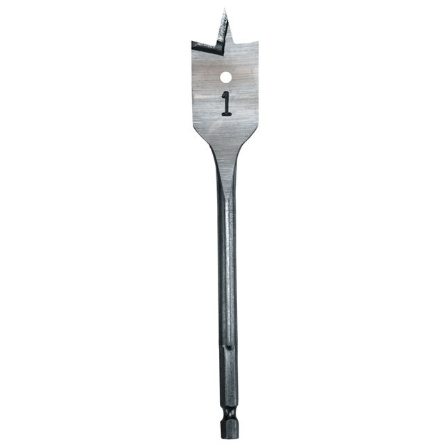 Milwaukee® Flat Wood Boring Bit, 6" Length
