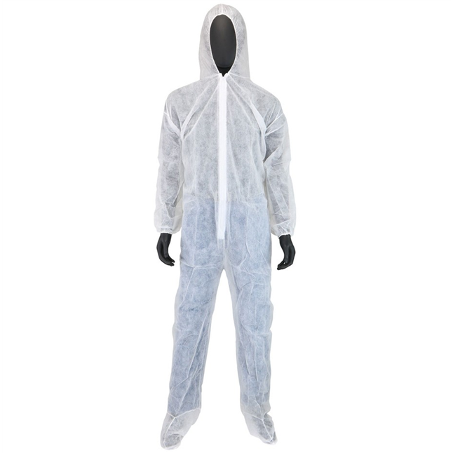Standard Weight SBP Coverall with Hood & Boot