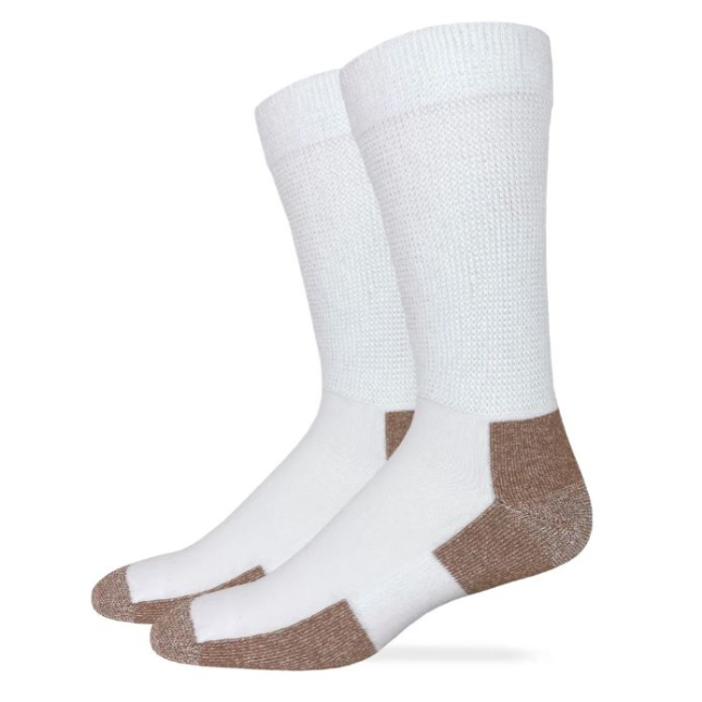 Carolina Ultimate Men's Non-Binding Cupron Copper Sock, 2 Pack