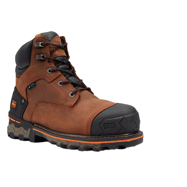 Timberland Boondock UL 8" 400G WP Boot Comp Toe Brn Men's