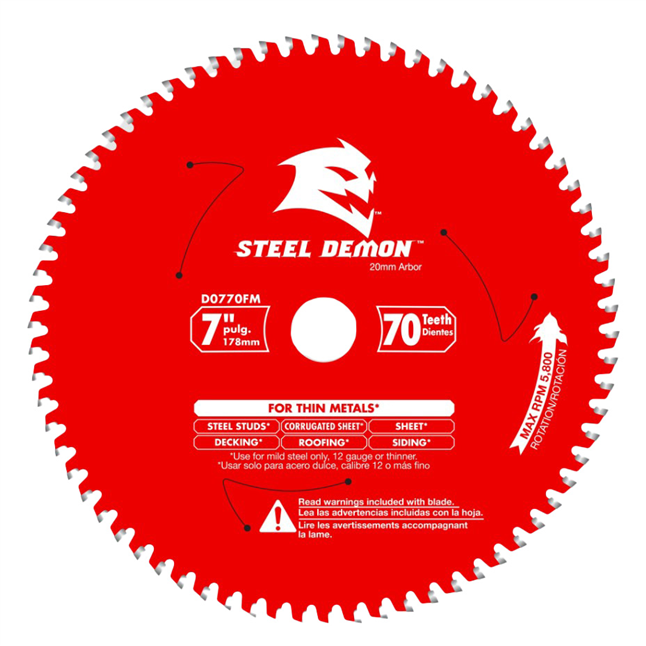 Diablo Steel Demon™ Saw Blade for Thin Metal