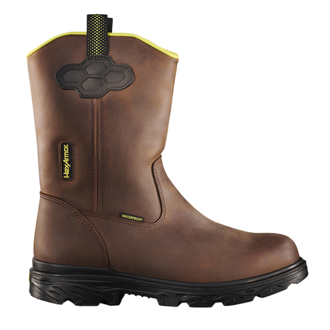HexArmor Men's Xbuilt Waterproof Carbon Toe Wellington Boot