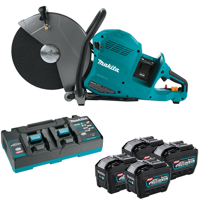 Makita 80V Max XGT® Brushless 14" Power Cutter Kit