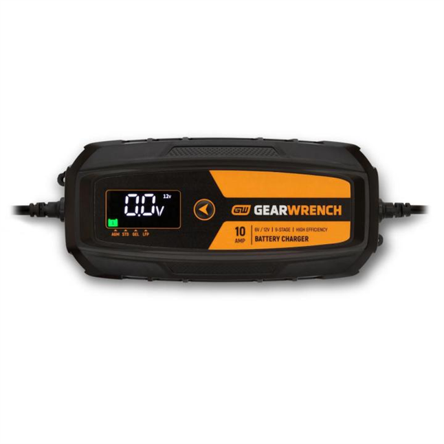 GEARWRENCH® 10A 6V/12V BAttery Charger & Maintainer