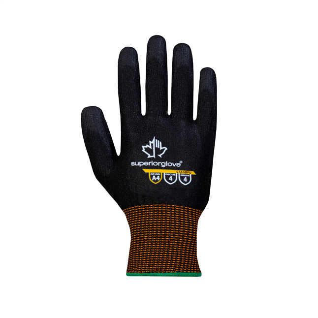 Superior Glove® TenActiv™ ANSI A4 Cut, Polyurethane, 13 gauge Knit Glove