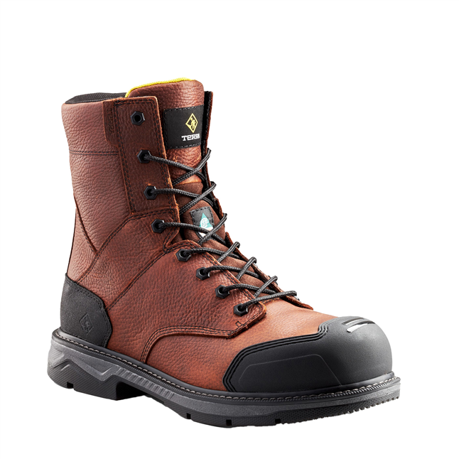 Terra Men's 8" Patton PR Waterproof Aluminum Toe Boot