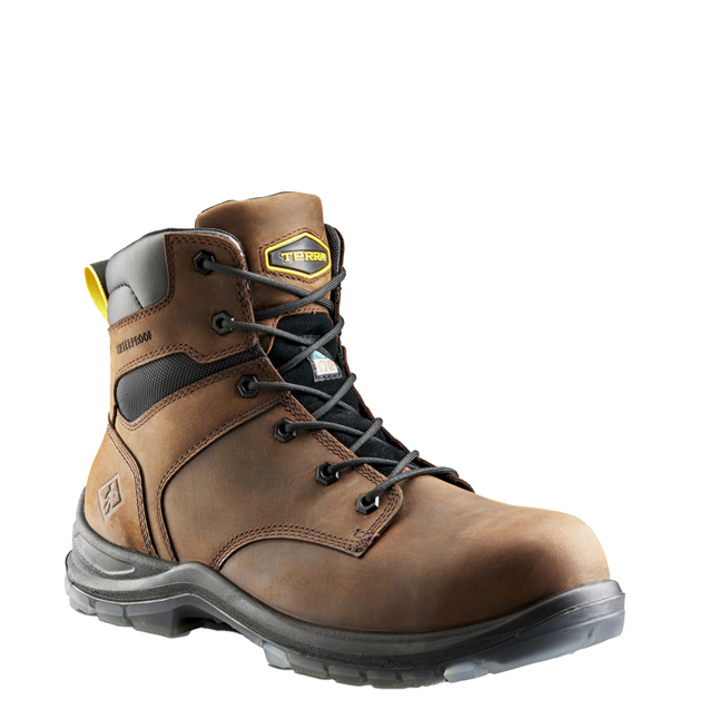 Terra Men's 6" Byrne PR Waterproof Composite Toe Boot Main Image