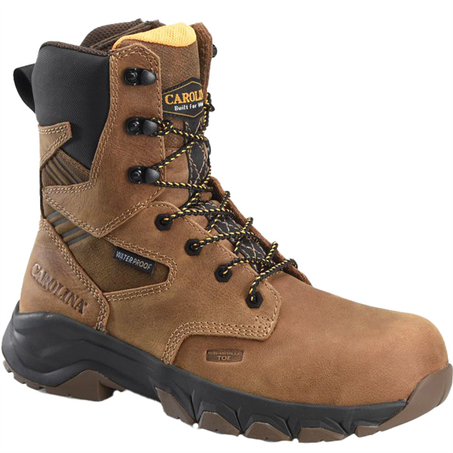 Carolina Men's 8" Subframe Zip Waterproof Composite Toe Boot