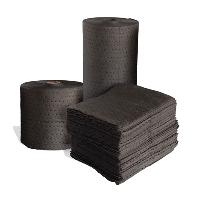 DiVal Oil Universal Heavyweight 15" x 150' Fine Fiber Roll