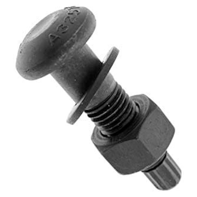Nucor® A325 Tension Control Bolt, Plain Finish, 5/8"