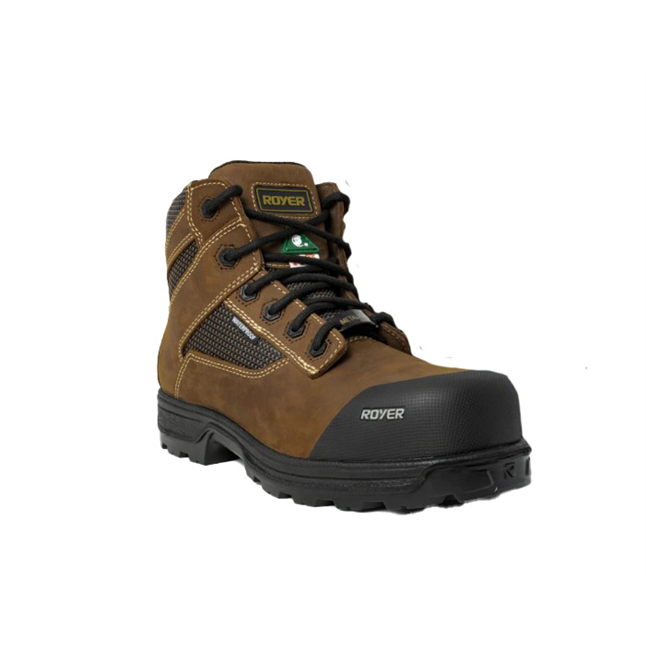 Royer Men's 6" Agility Waterproof Composite Toe Boot