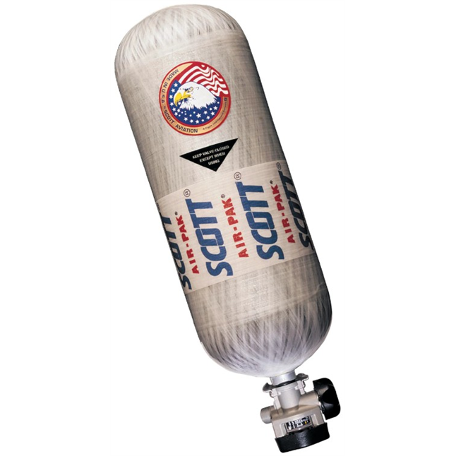 3M™ Scott™ 2.2 Carbon Cylinder w/ Valve Assembly & Threaded Fitting, 30 minute