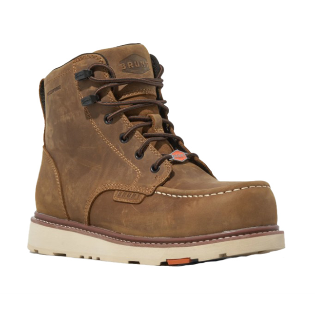 Brunt Workwear Men's 6" Marin Waterproof Metatarsal Guard Composite Toe Work Boot