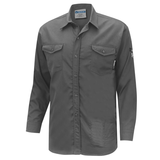 FR Arc-Rated 10 cal Button Down Shirt with 2 Pockets