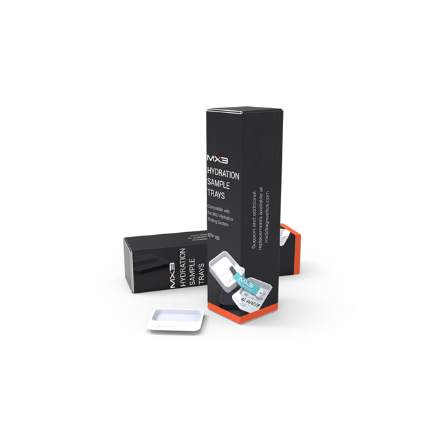 MX3 Hydration Sample Trays