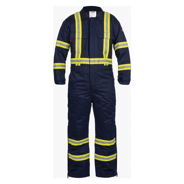 Lakeland Insulated FR Reflective Coveralls, 55 cal/cm2