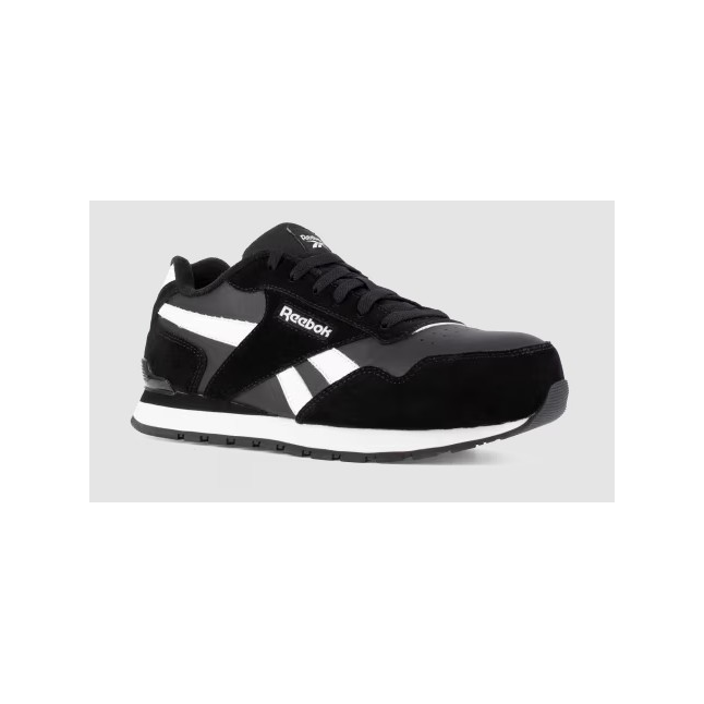 Reebok Harman Work Sneaker Comp toe, blk/white, Men's