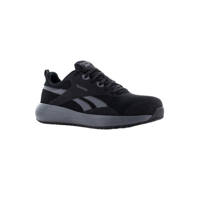 Reebok Lite Plus Men's Comp Toe Black and Gray Shoe