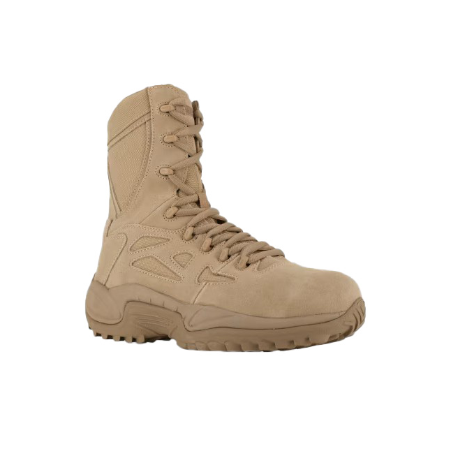 Reebok composite toe boot, 8", tan, men's
