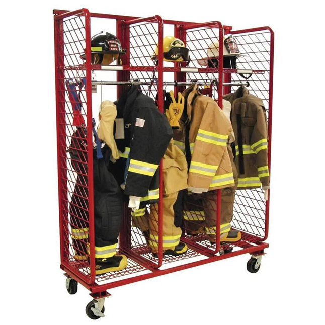 Ready Rack® Mobile Gear Rack, 4 Section, 18" Opening