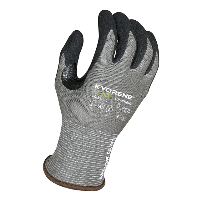 Kyorene Pro® ANSI A9 Microfoam Nitrile, 18 gauge Knit Glove