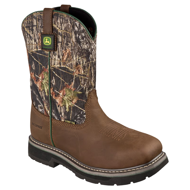 John Deere Men's Rowood Elmtrekker Waterproof Composite Toe Work Boot