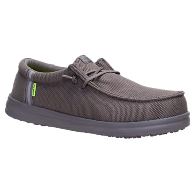 Hey Dude Men's Wally Composite Toe Slip-On Work Shoe
