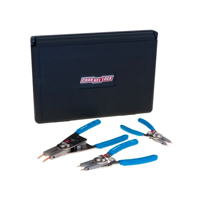 Channellock® Convertible Retaining Ring Pliers Set, 3 Pieces